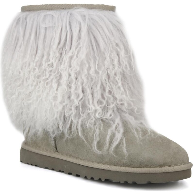 SALE - 40%% Ugg Australia - Sheepskin cuff boot - Stiefeletten & Boots für Damen / grau