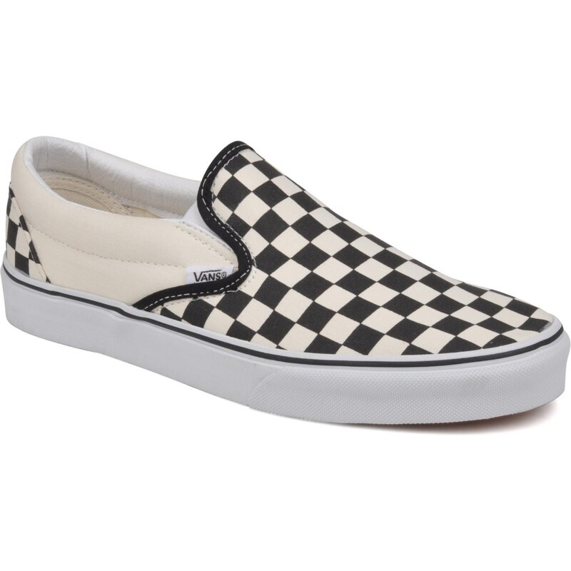 Vans - Classic Slip On Checkboard - Sneaker für Herren / weiß