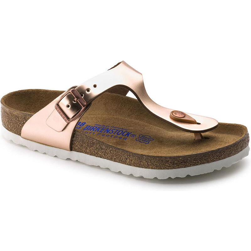 Birkenstock Gizeh Birko Flor Metallic Copper Regular Fit GLAMI