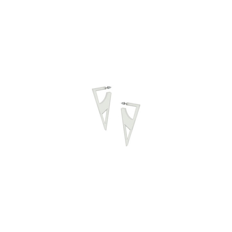 Topshop Dreieckige Ohrringe von Central Saint Martins - Transparent