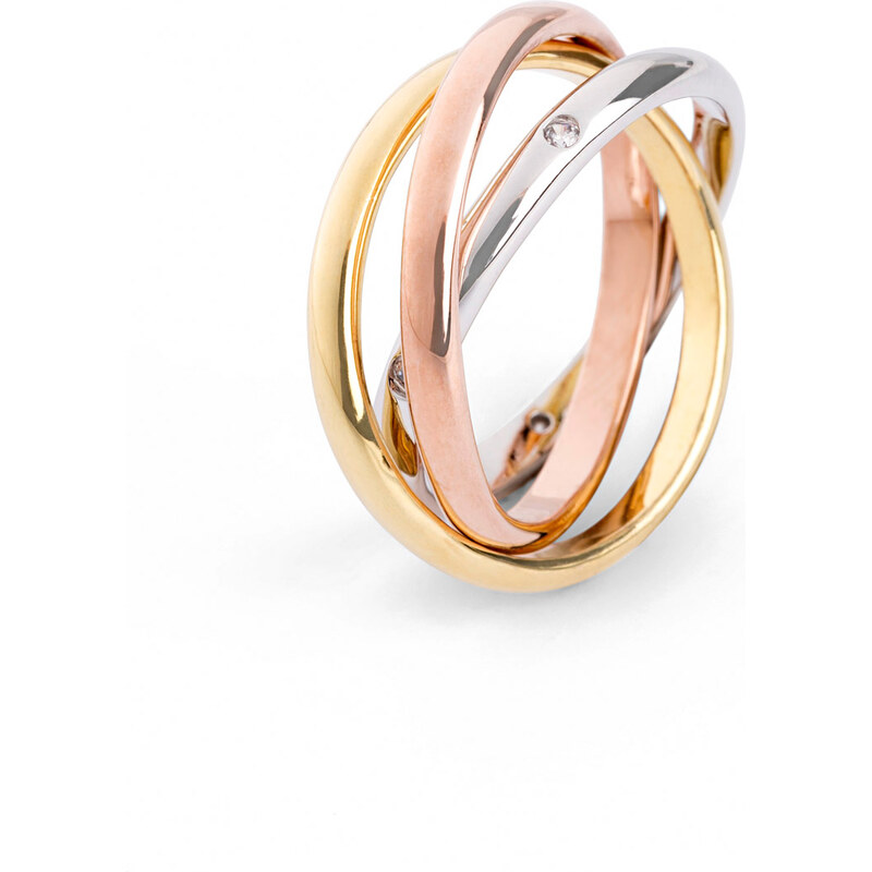 bpc bonprix collection 3-reihiger Ring in gold für Damen von bonprix