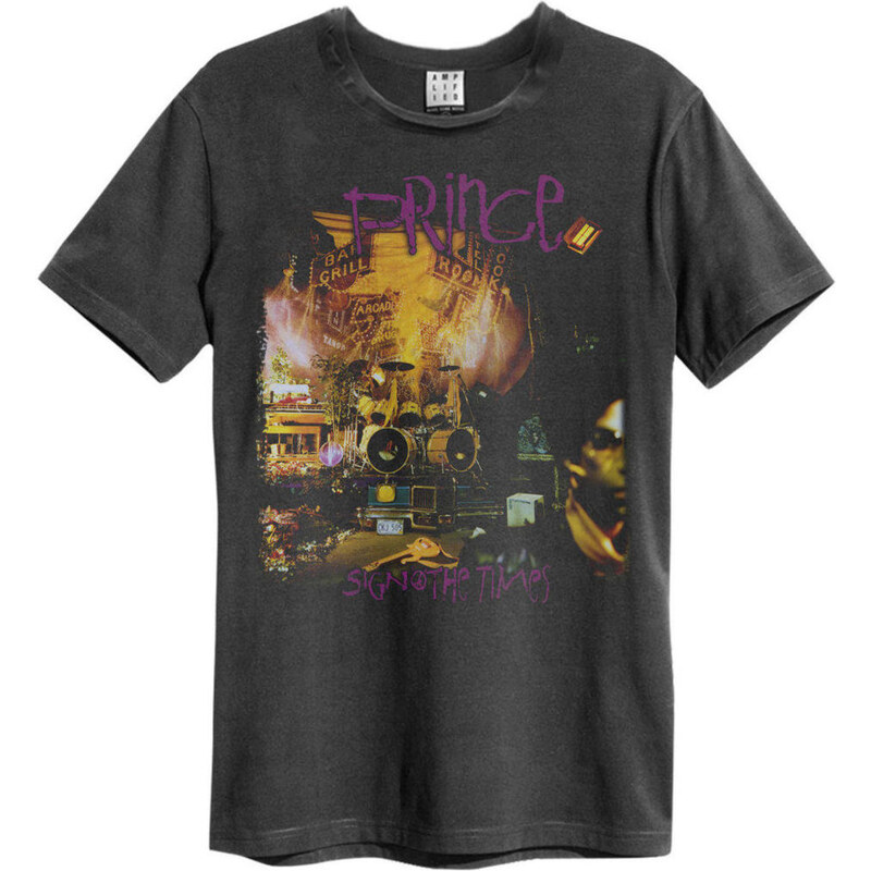Metal T-Shirt Männer Prince - SIGN O THE TIMES - AMPLIFIED - ZAV210SOT