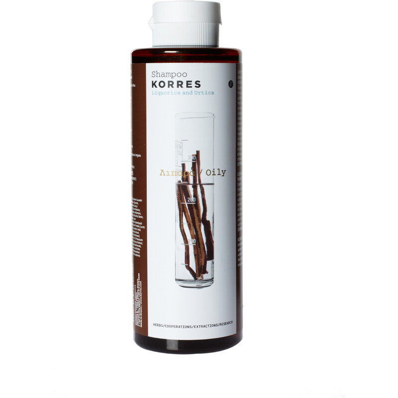 Korres - Shampoo für fettiges Haar mit Süßholz und Brennnessel, 250 ml - Transparent