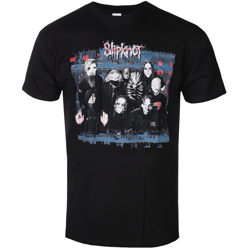 Metal T-Shirt Männer Slipknot - WANYK Glitch Group - ROCK OFF - SKTS52MB