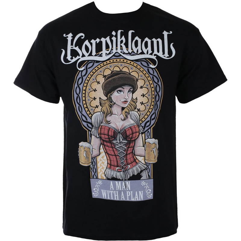 Metal T-Shirt Männer Korpiklaani - A MAN WITH A PLAN - RAZAMATAZ - ST2136