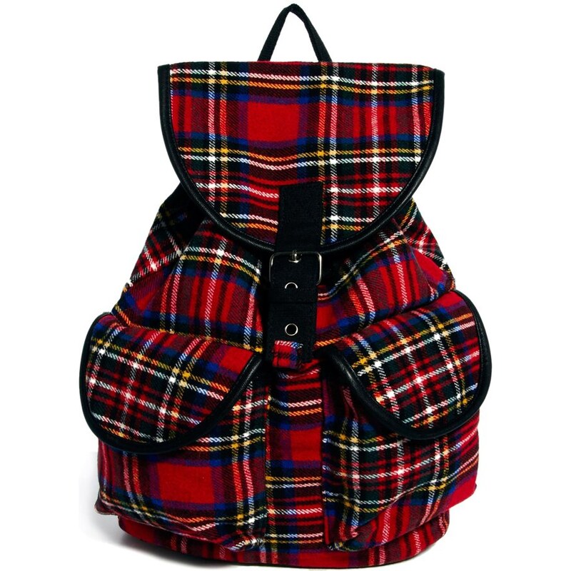 Pull&Bear Tartan Backpack