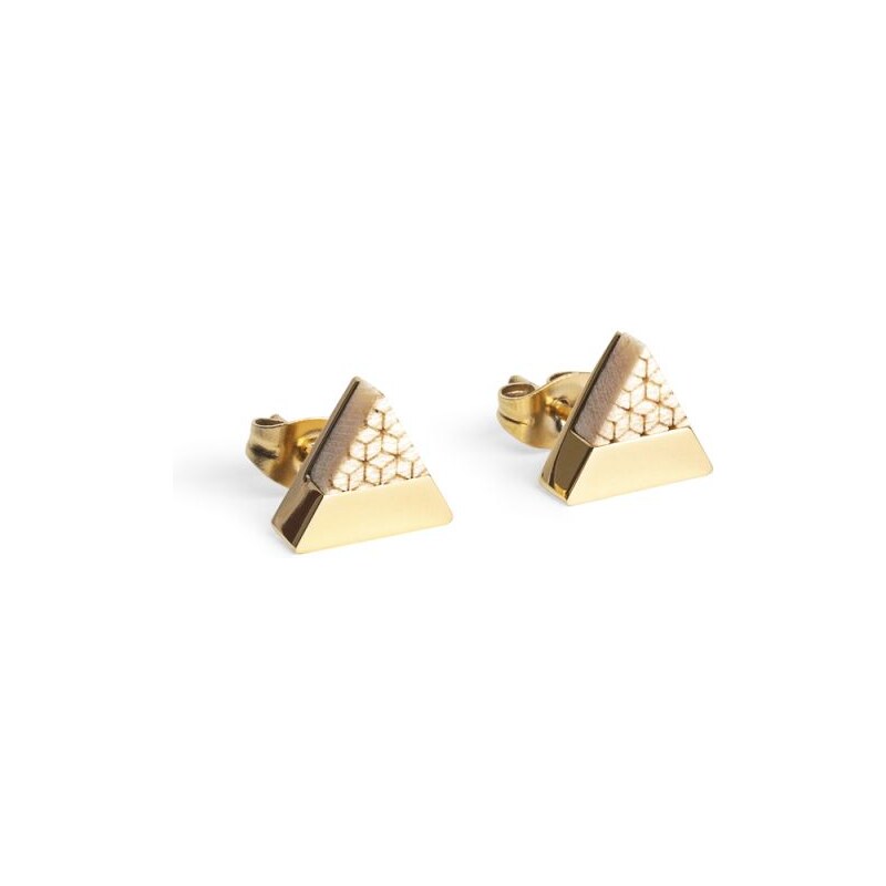 BeWooden Virie Earrings Triangle