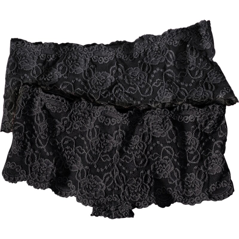 bpc bonprix collection Panty mit Spitze (2er-Pack) in schwarz für Damen von bonprix
