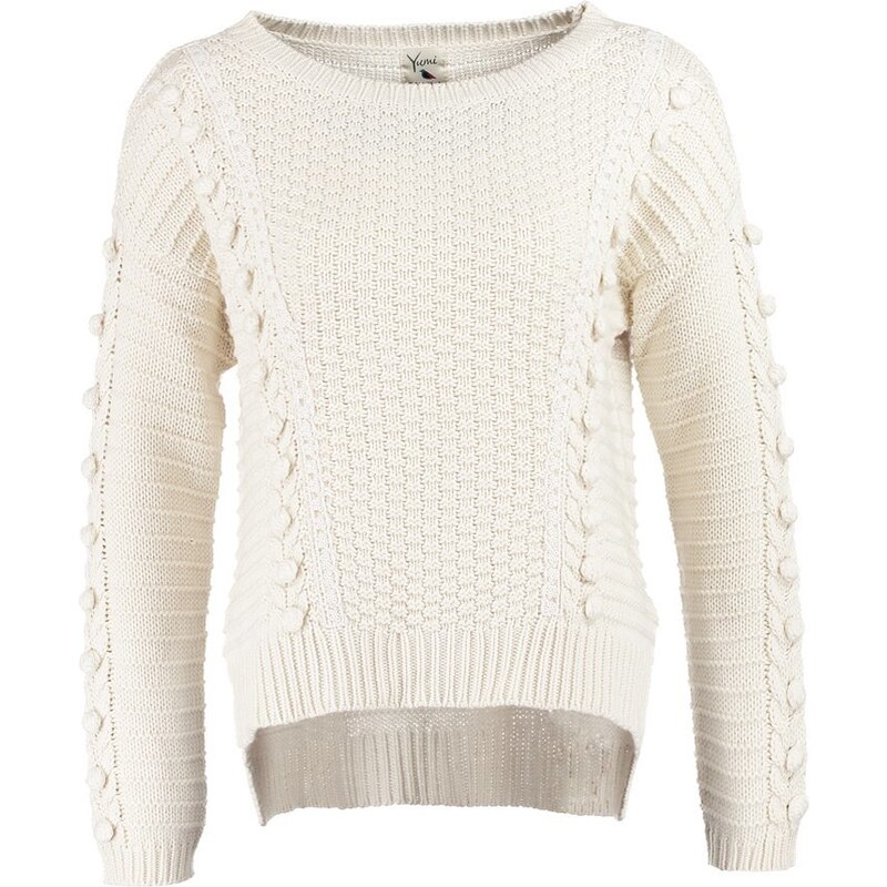 Yumi CHUNKY Strickpullover offwhite