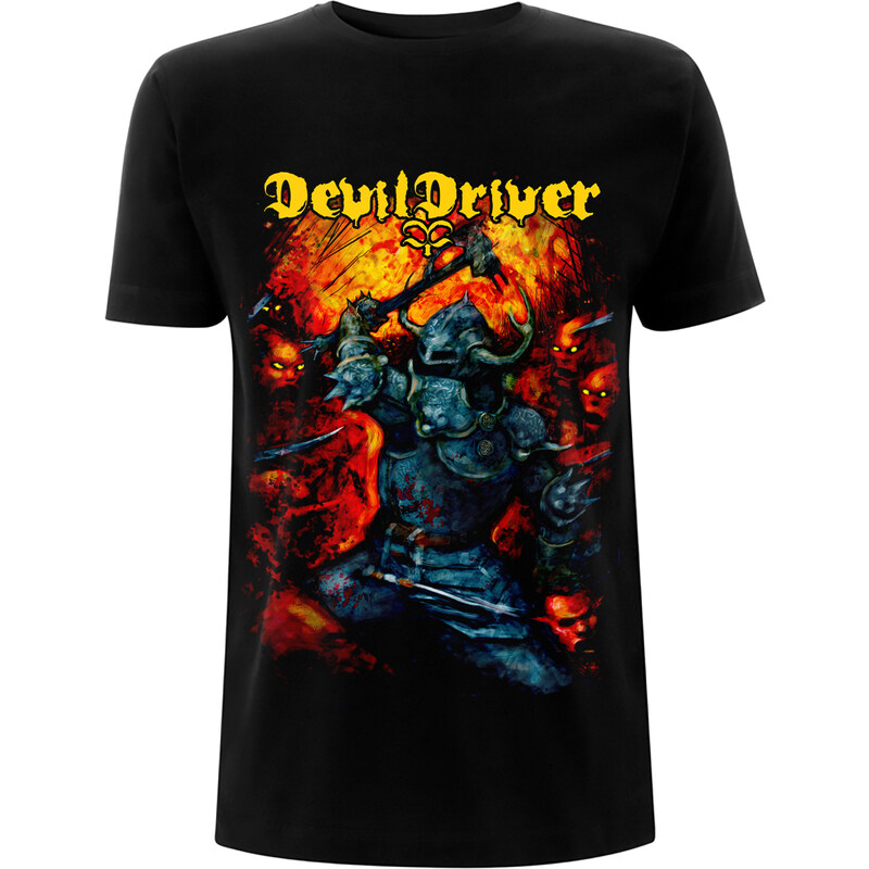 Metal T-Shirt Männer Devildriver - Warrior - NNM - RTDDTSBWAR