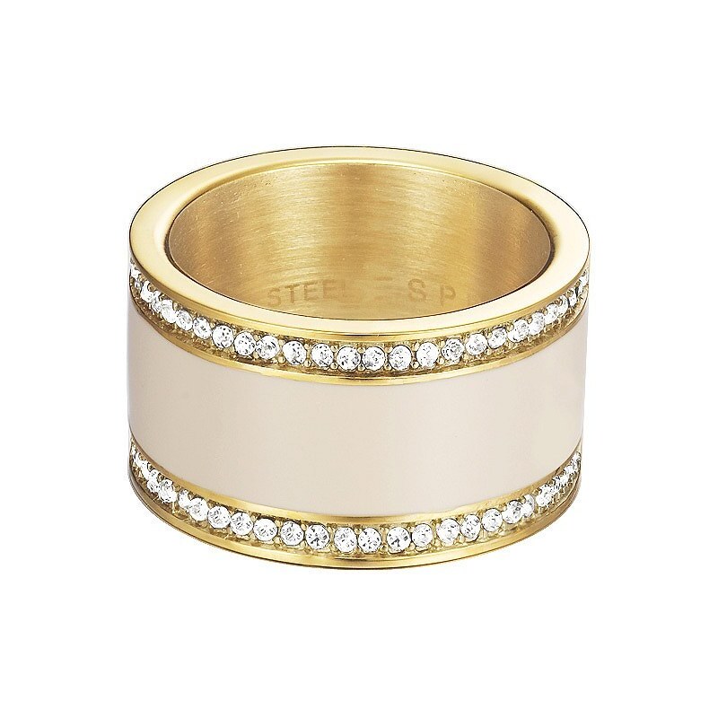ESPRIT Ring "ESPRIT-JW50483 cream gold, ESRG12429B"