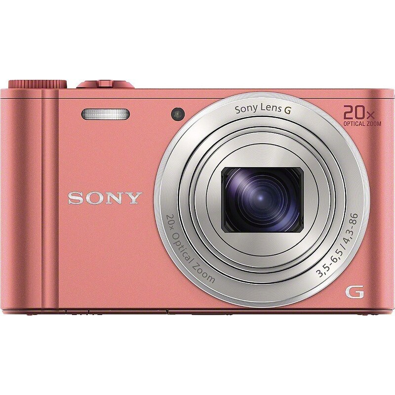 Sony Cyber-Shot DSC-WX350 Kompakt Kamera, 18,2 Megapixel, 20x opt. Zoom, 7,5 cm (3 Zoll) Display