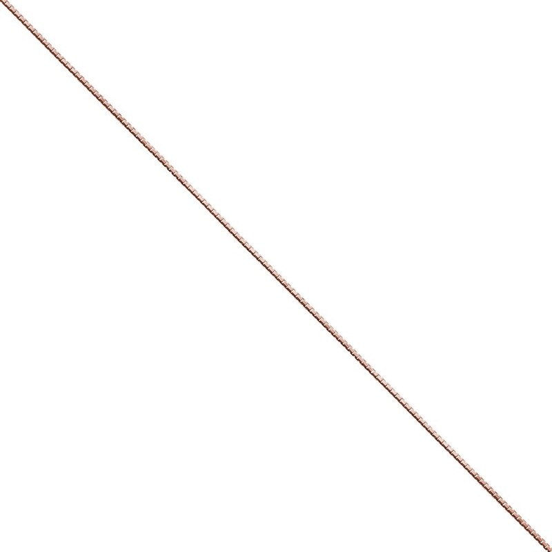 Venezianische Kette aus Roségold, 42 cm lang KLENOTA K7013014