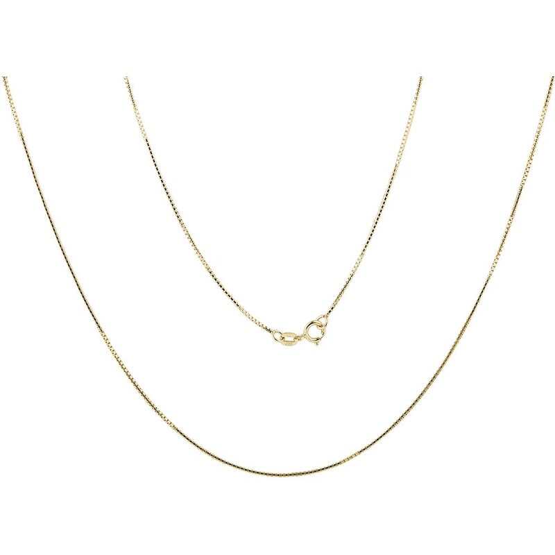 Venetian chain in gold, 42 cm lang KLENOTA K7013013