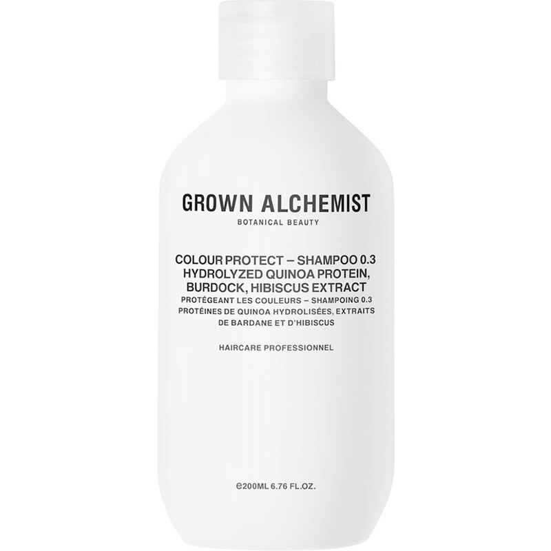 Grown Alchemist Colour-Protect Shampoo 0.3 Hydrolized Quinoa Protein, Burdock, Hibiscus Extract Haarshampoo 200 ml
