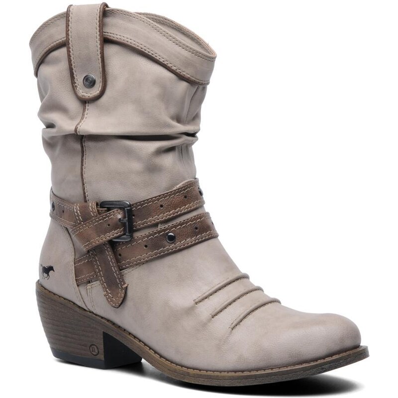 Mustang shoes - Siska - Stiefeletten & Boots für Damen / beige