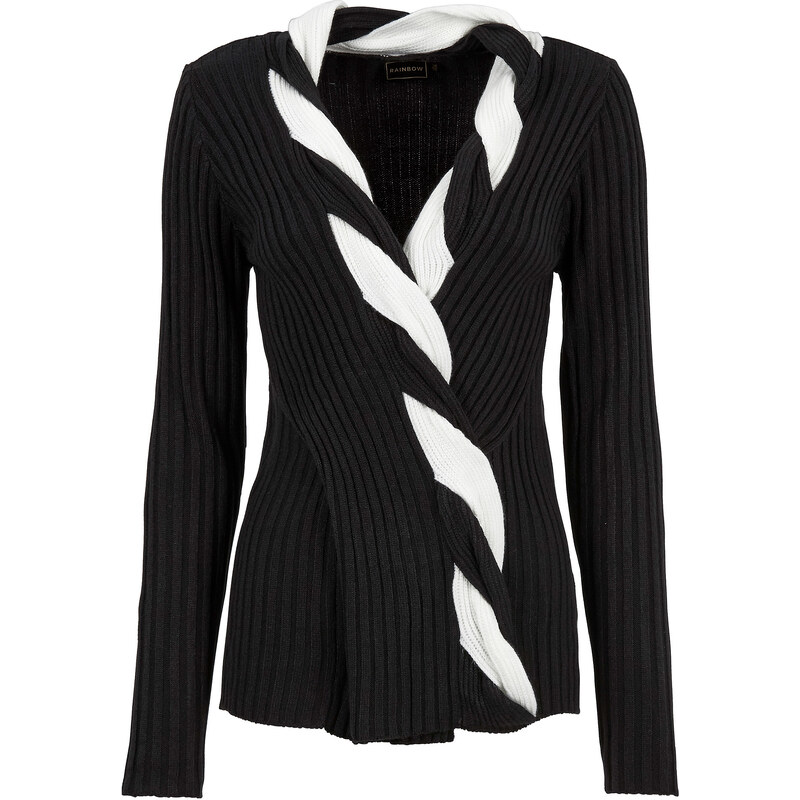 BODYFLIRT boutique Pullover langarm in schwarz für Damen von bonprix