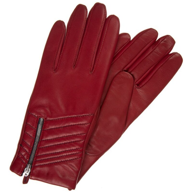 Roeckl COSMOPOLITAN Fingerhandschuh red/silver