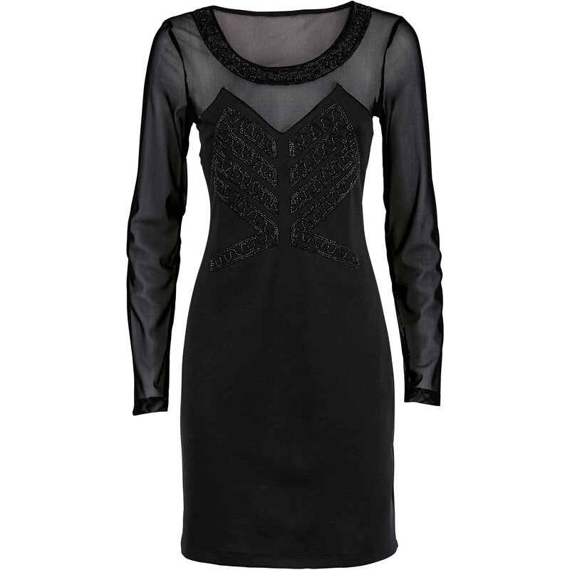 RAINBOW Kleid in schwarz (Rundhals) von bonprix