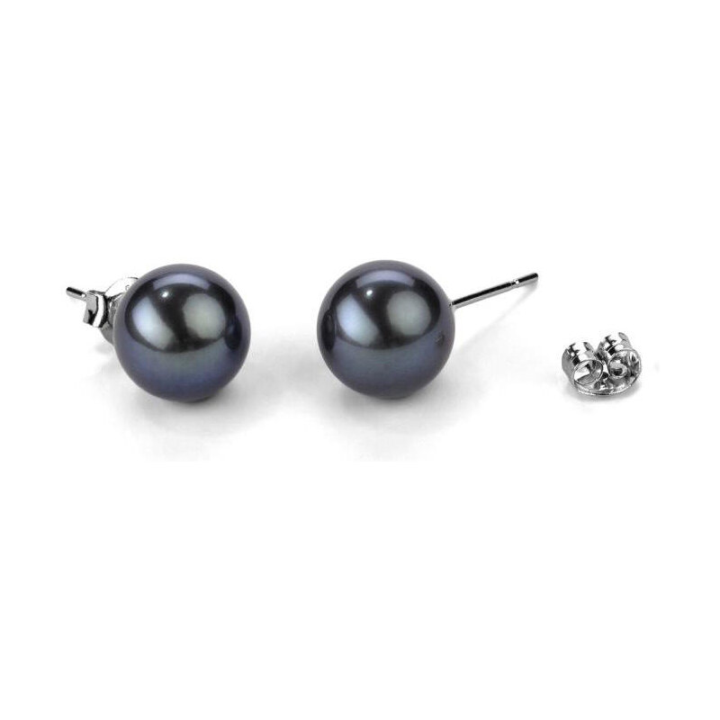Eppi Elegante Ohrringe mit schwarzen Perlen Balbe