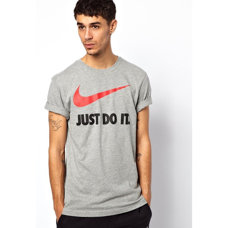 Nike Just Do It T-Shirt With Swoosh