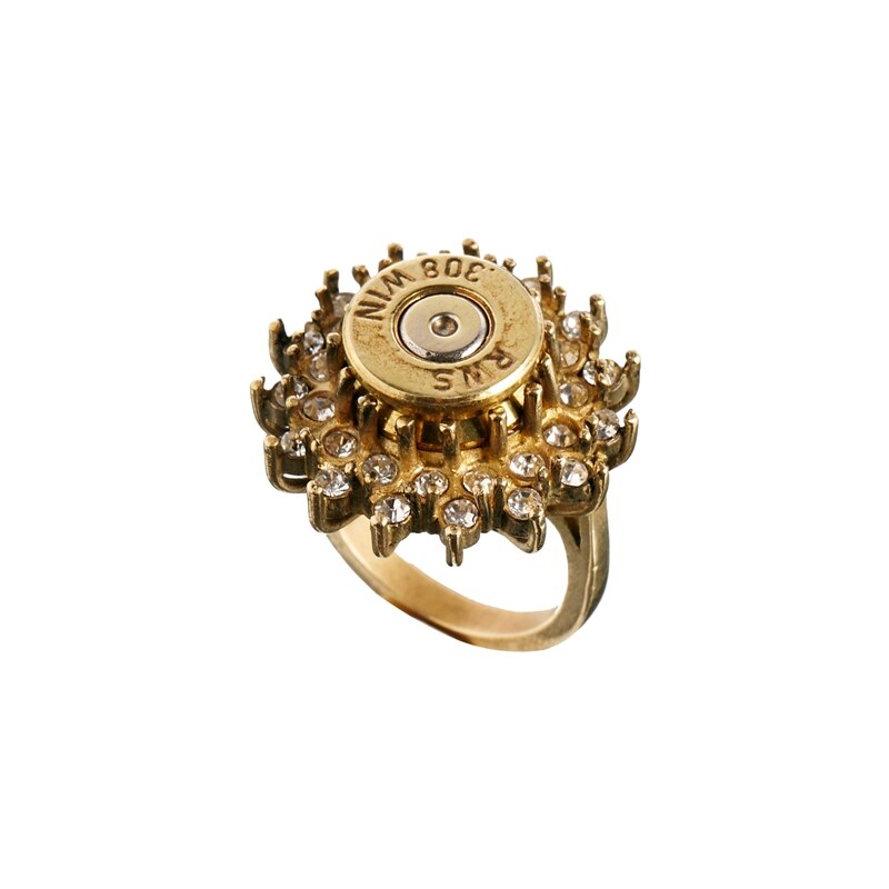 Love Bullets Lovebullets – Ring mit Strassblumendesign