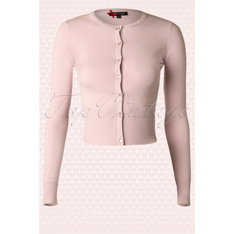 Bunny 50s Paloma Cardigan in Pink