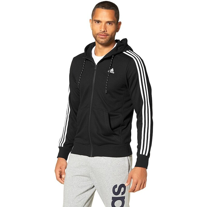 adidas Performance ESSENTIALS 3S HOODIE FRENCH TERRY Funktions-Kapuzensweatjacke