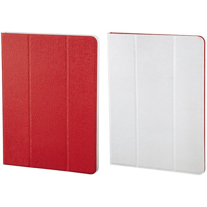 Hama Portfolio TwoTone für alle Tablets bis 25,6 cm (10,1), Rot/Weiß