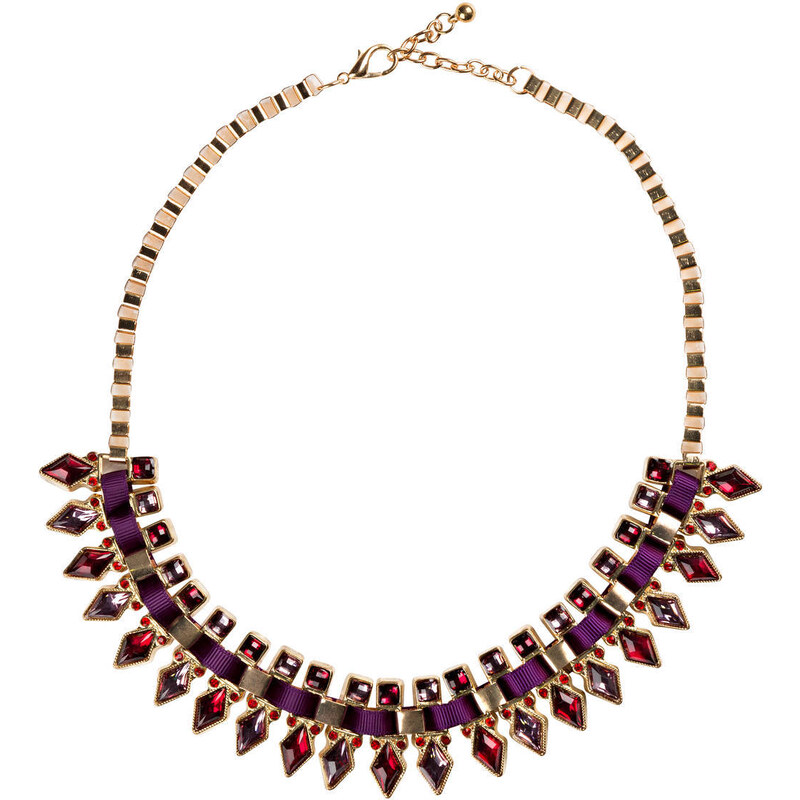 RUBIES AND ROCKS Statement-Kette EVE rot