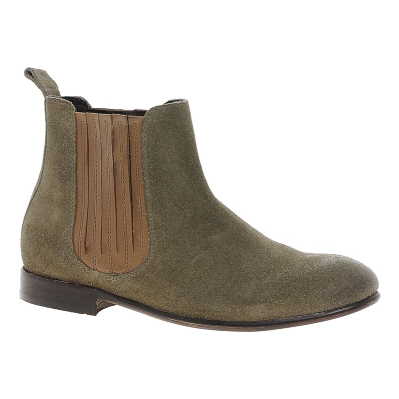 H By Hudson Wexford Calf Beige Suede Boots