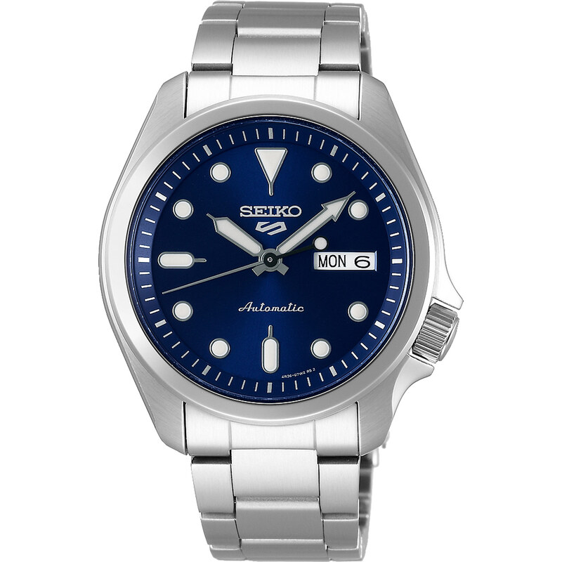 Seiko Herren-Armbanduhr Automatik Blau SRPE53K1