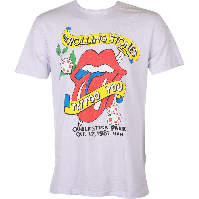 Metal T-Shirt Männer Rolling Stones - TATTOO YOU - AMPLIFIED - ZAV210RTY