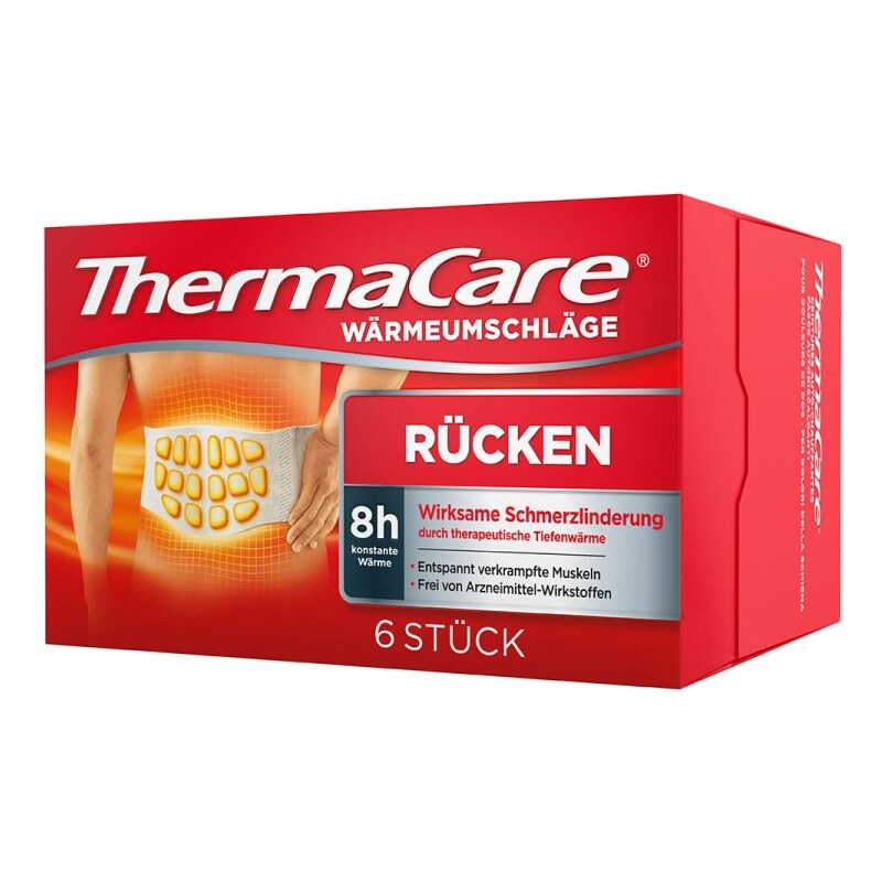 ThermaCare ThermaCare Rückenumschläge S-XL zur Schmerzlinderung,6St