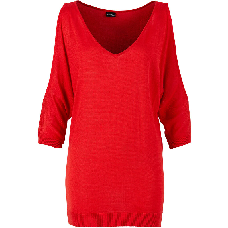 BODYFLIRT Pullover in rot für Damen von bonprix