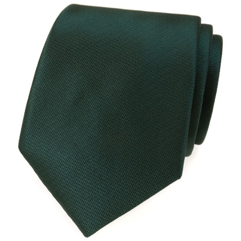 Avantgard Dunkelgrüne Krawatte