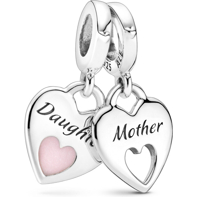 Pandora Silber Charm-Anhänger Mutter & Tochter 799187C01