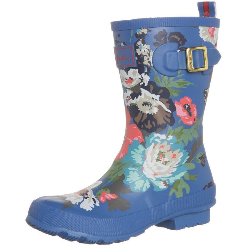 Joules MOLLY WELLY Gummistiefel blue floral