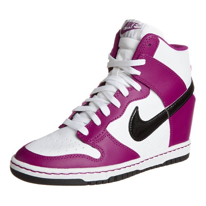 Nike Sportswear DUNK SKY HI Sneaker high bright magenta/black/white
