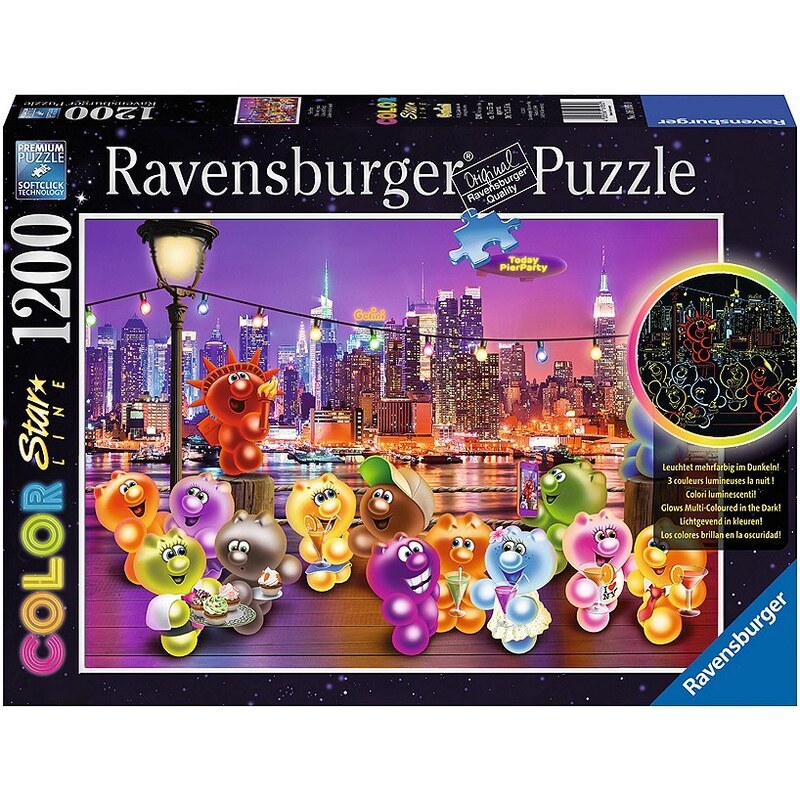 Ravensburger Color-Puzzle 1200 Teile, »Pier Party«