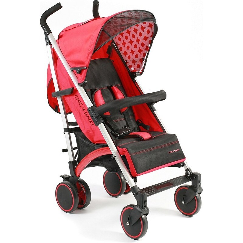 CHIC4BABY, Kinder-Buggy »Luca, rot«