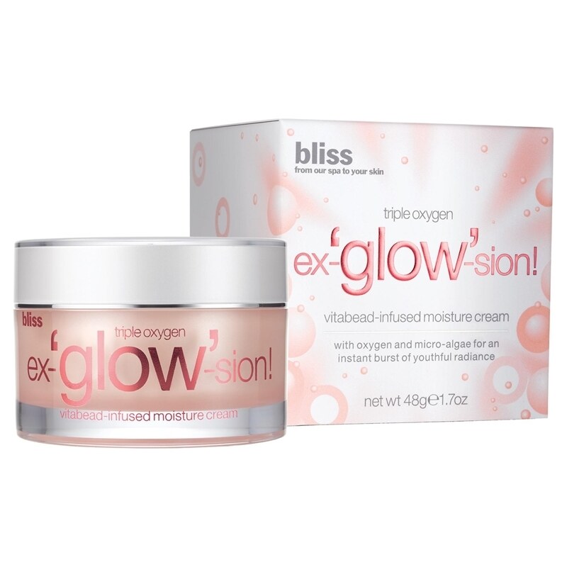 Bliss - Ex-'Glow'sion - Feuchtigkeitscreme mit Dreifachsauerstoff - Transparent