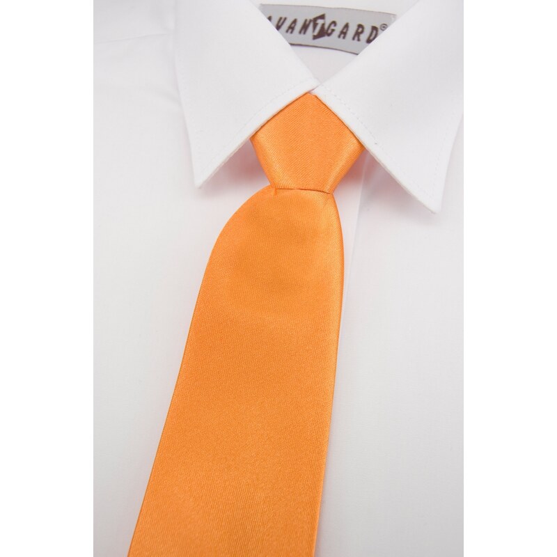 Avantgard Orange Krawatte für Jungs