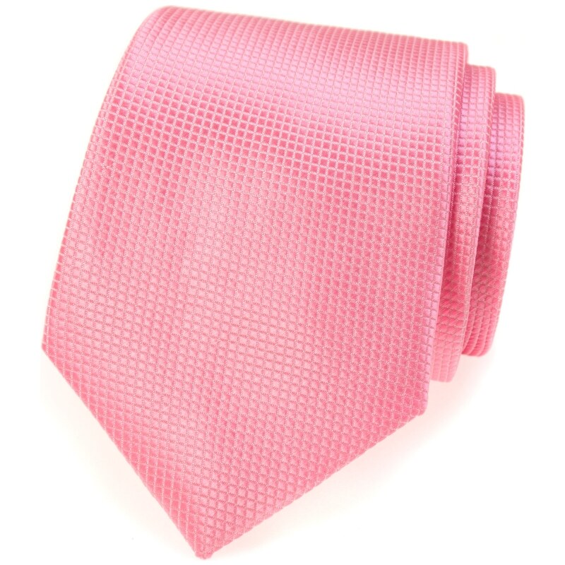 Avantgard Rosafarbene Krawatte für Männer