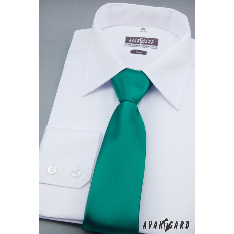Avantgard Expressive grüne Krawatte