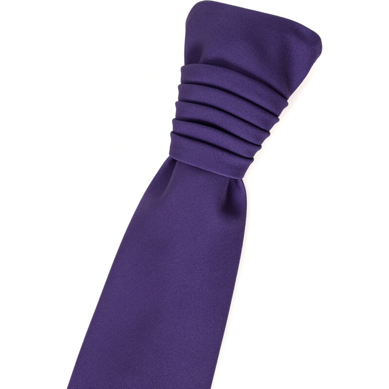 Avantgard Dunkelviolette französische Krawatte
