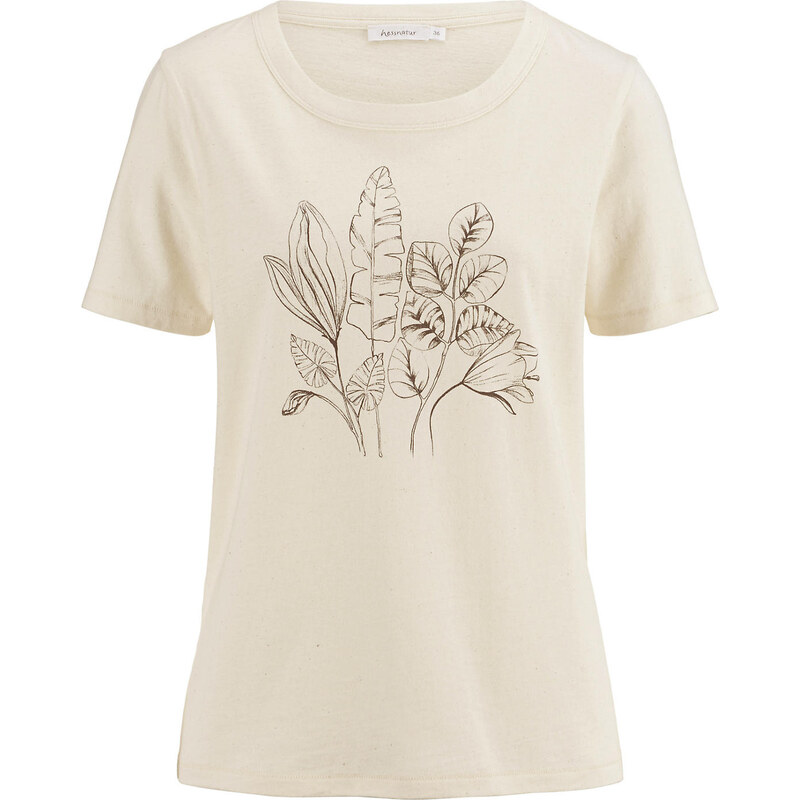hessnatur & Co. KG Motiv-Shirt aus reiner Bio-Baumwolle