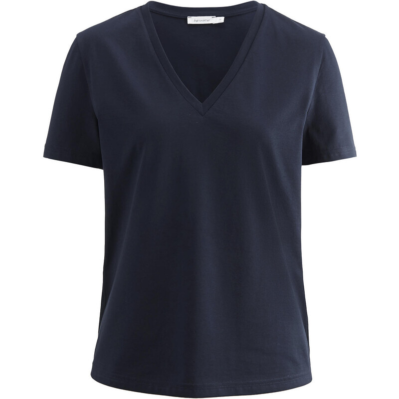hessnatur & Co. KG V-Shirt aus reiner Bio-Baumwolle