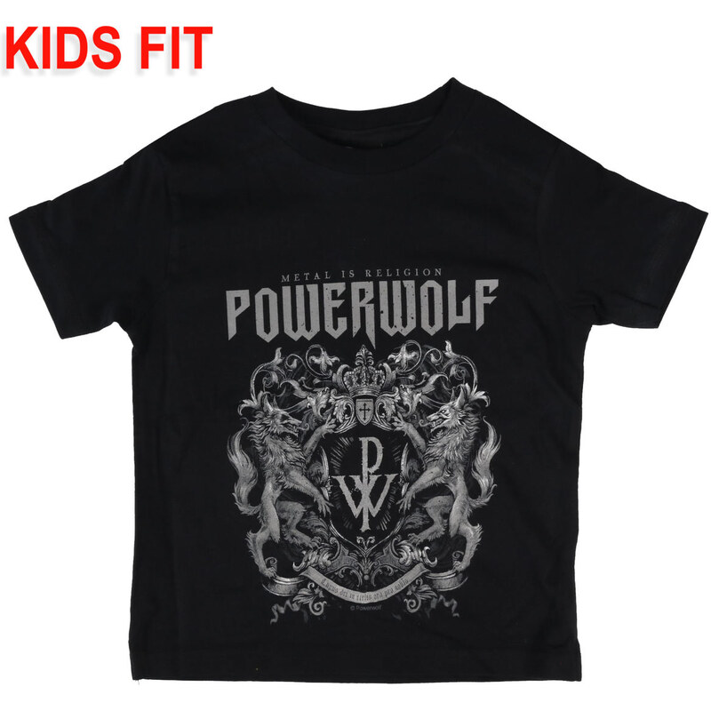 Metal T-Shirt Kinder Powerwolf - Crest - METAL-KIDS - 583.25.8.999