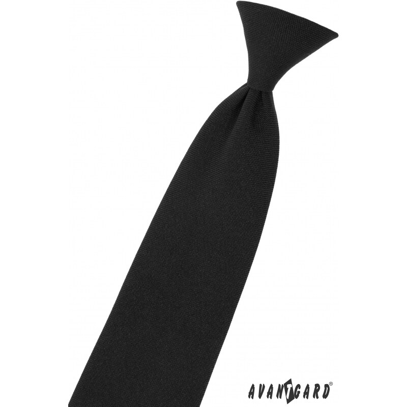 Avantgard Schwarz Junge Krawatte 31 cm